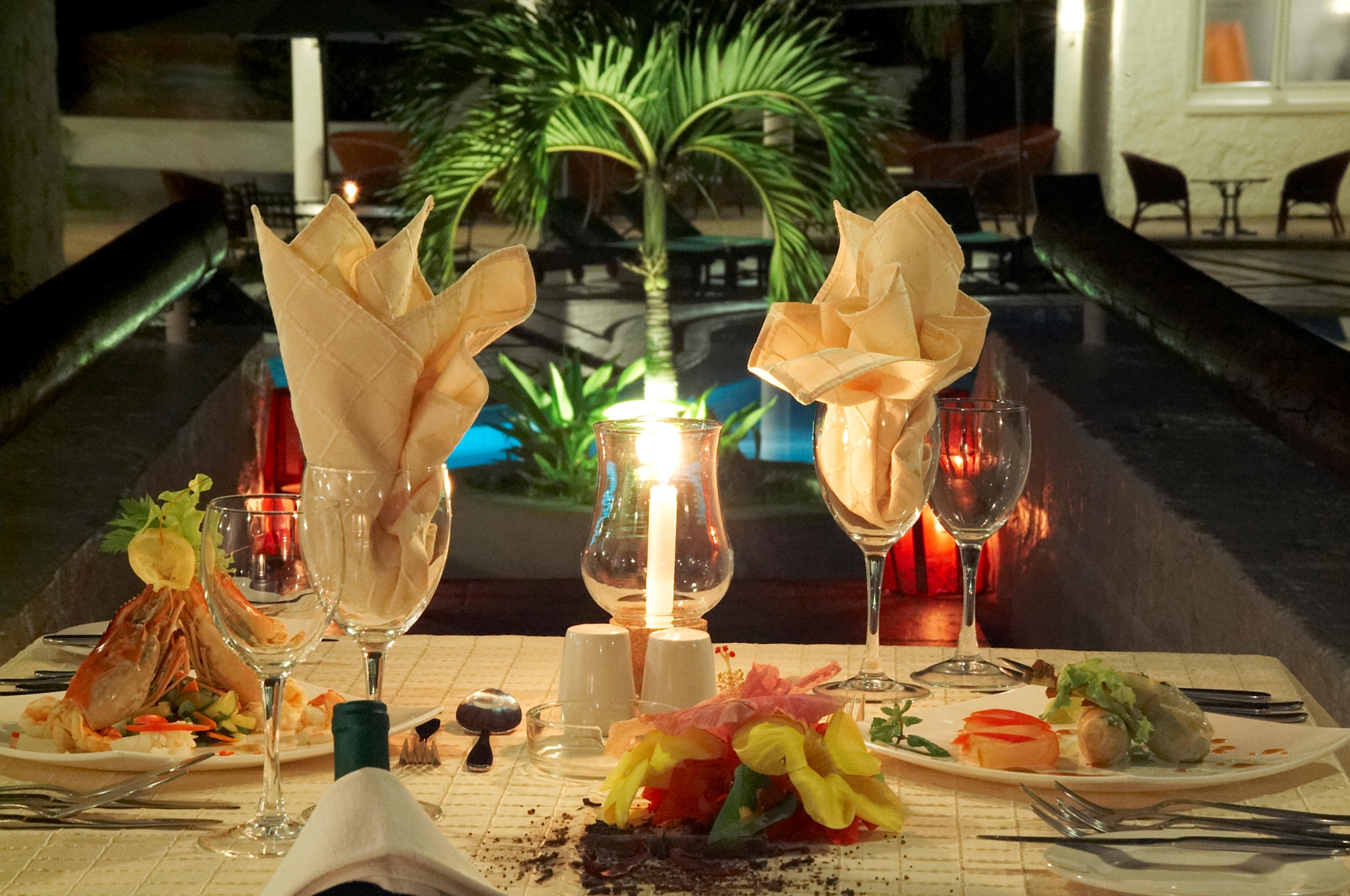 Casuarina Resort&Spa Trou aux Biches Ristorante foto